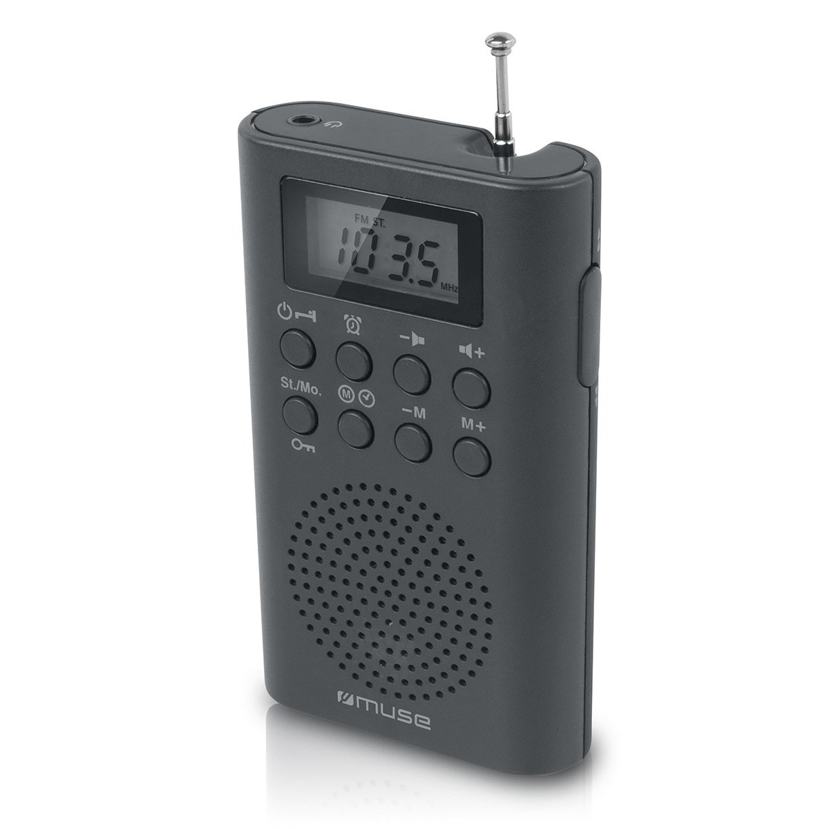 Radio Digital Muse M-03 R Negro Negro-1