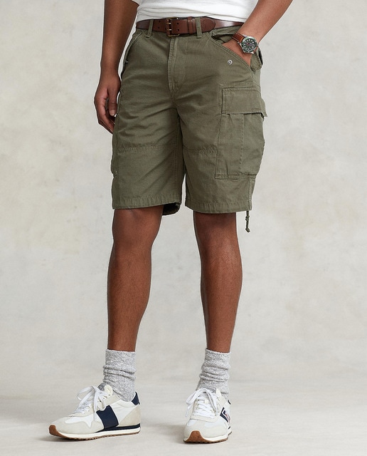 Imagen 0 de Bermuda de hombre cargo verde militar