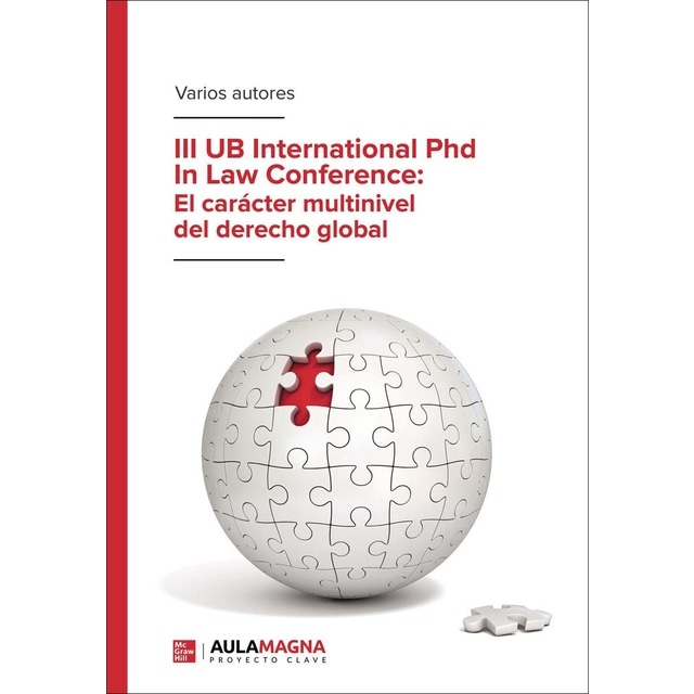 Imagem 0 de III UB International Phd In Law Conference: El carácter multinivel del derecho global (Capa mole)