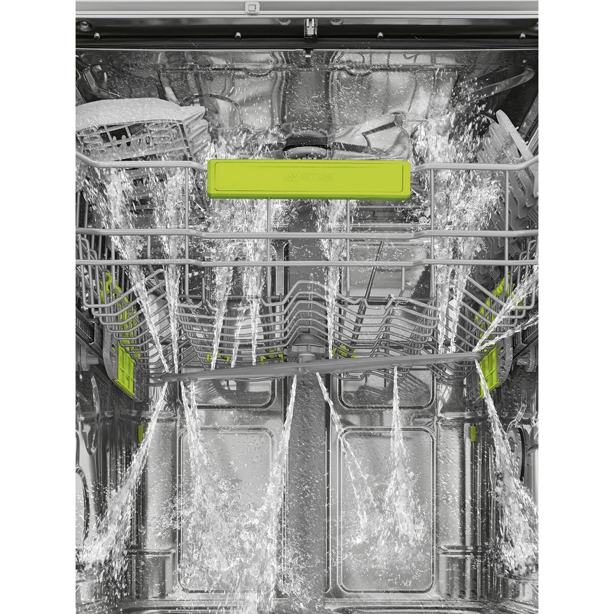 Máquina de Lavar Loiça Smeg Universal LSP292DX Sistema de Lavagem Orbital, de 13 Talheres e de 60 cm - Aço Inox Aço inoxidável-8