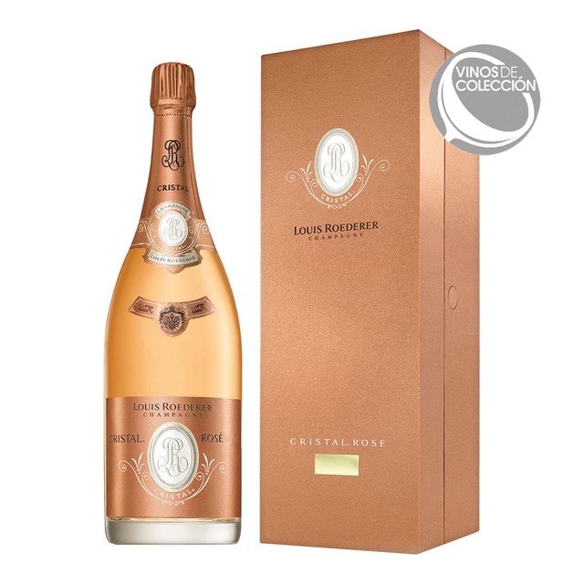 Imagen 0 de Estuche Champagne Louis Roederer Cristal Rosé 2008 Mágnum