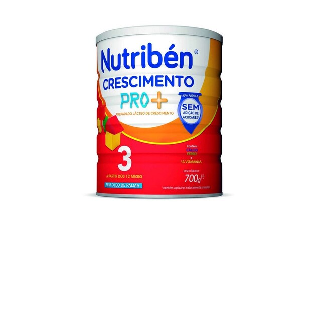 Imagem 0 de Leite Lactentes 3 Crescimento Pro + 700g Nutribén