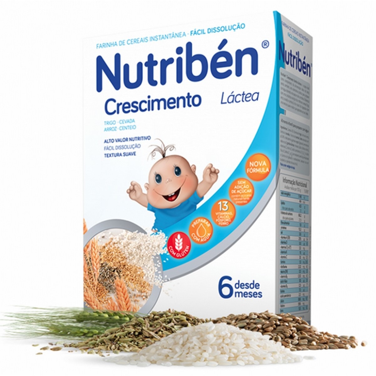 Imagem 0 de Papa Crescimento Láctea 250g Nutribén