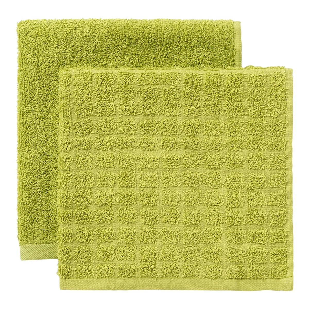 Lot de 2 torchons en tissuéponge Ariel 2