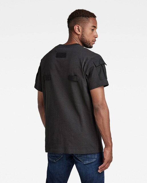 Camiseta de hombre Utility Mix Pocket luce con corte holgado y un bolsillo  con solapa · G-Star Raw · El Corte Inglés