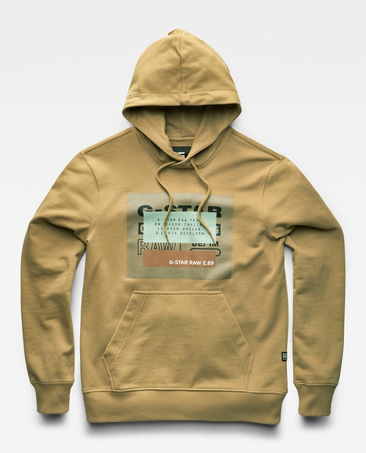 Sudadera con capucha Originals de hombre con diseño cruzado en la parte  delantera y cordones ajustables · G-Star Raw · El Corte Inglés