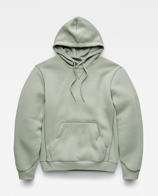 Sudadera de hombre Premium Core Hooded con un bolsillo tipo canguro y  capucha con cordón ajustable · G-Star Raw · El Corte Inglés