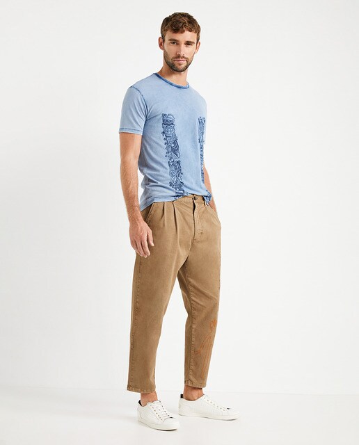 Pantalones cargo hombre · Blancos · Moda hombre · El Corte Inglés (2)