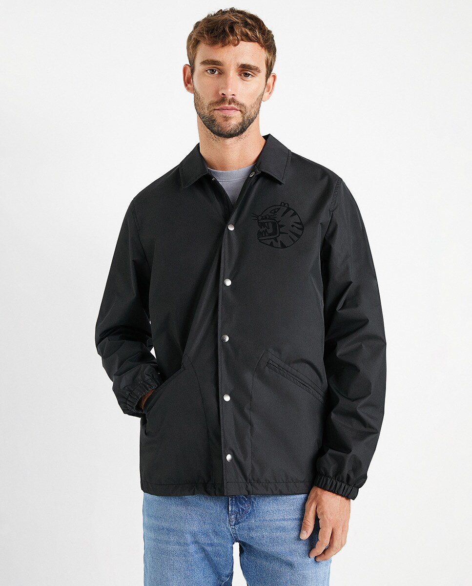 Nuevo Abrigo Negro Desigual | Compra Online a Precios Super Baratos