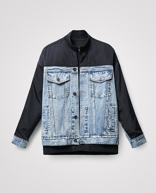 Cazadora vaquera de hombre bicolor · Desigual · El Corte Inglés