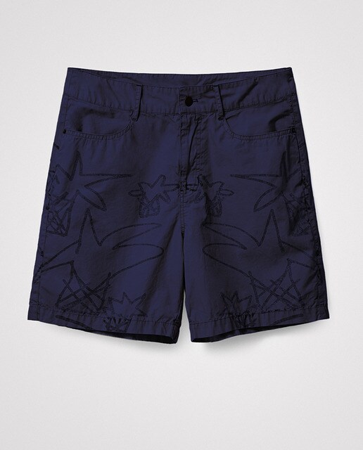 Bermudas de hombre con estampado fantasía azules · Desigual · El Corte  Inglés