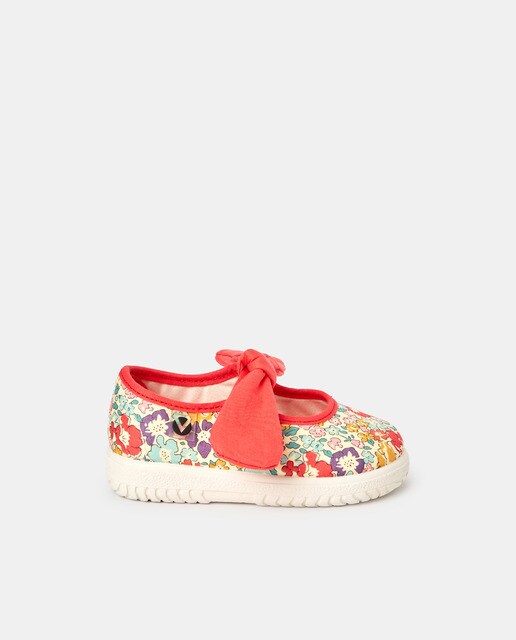 Merceditas de bebé niña en multicolor con cierre adherente · Victoria · El  Corte Inglés