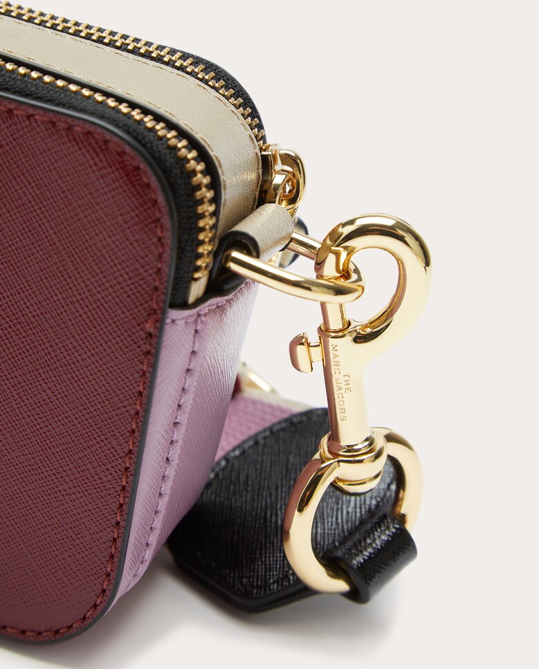 Mala a tiracolo Snapshot em pele Multicolor-4