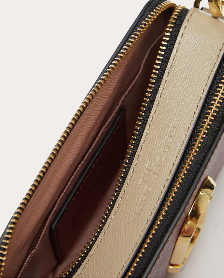 Mala a tiracolo Snapshot em pele Multicolor-6