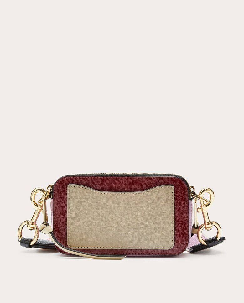 Mala a tiracolo Snapshot em pele Multicolor-2