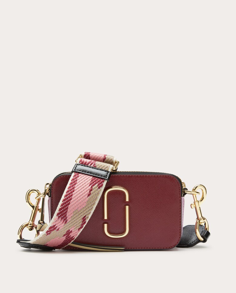 Mala a tiracolo Snapshot em pele Multicolor-1