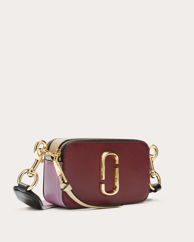 Mala a tiracolo Snapshot em pele Multicolor-3