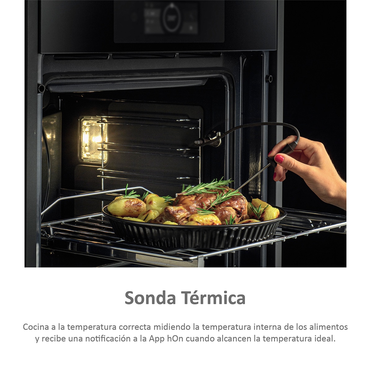 Horno multifunción Haier I-Message Series 4 HWO60SM5B5BH WIFI y limpieza  por Aquálisis · El Corte Inglés