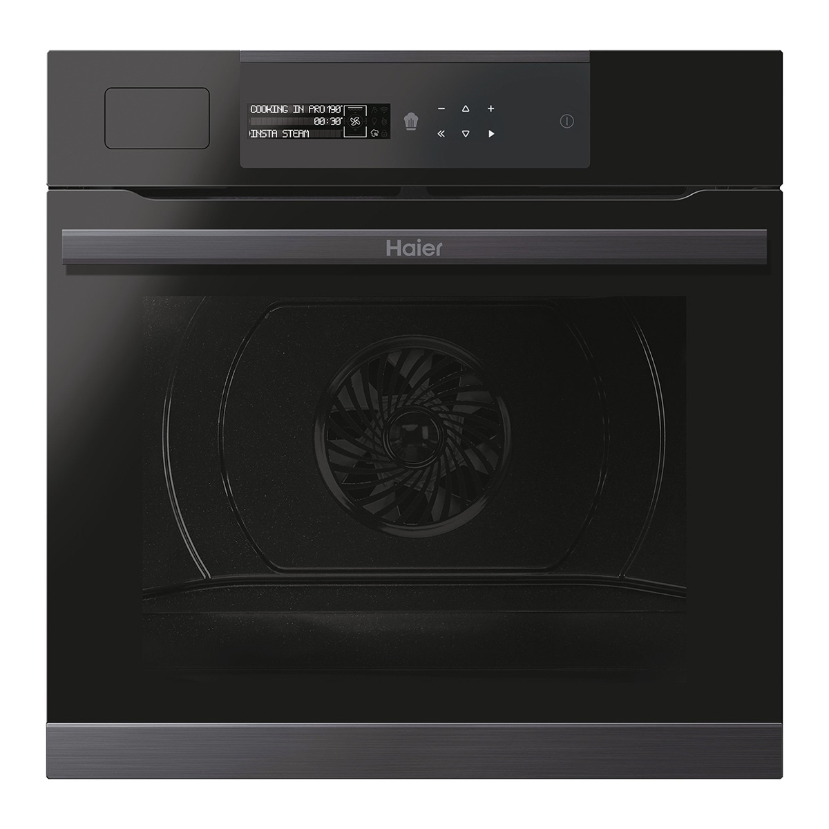 Horno multifunción Haier WIFI con función vapor i-Message Steam Series 4- HWO60SM5S5BH Negro-1