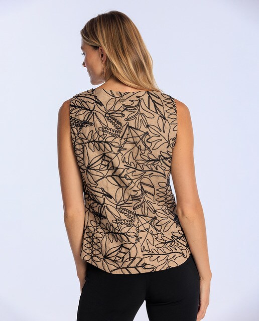 Blusa de mujer estampada sin mangas · Naulover · El Corte Inglés