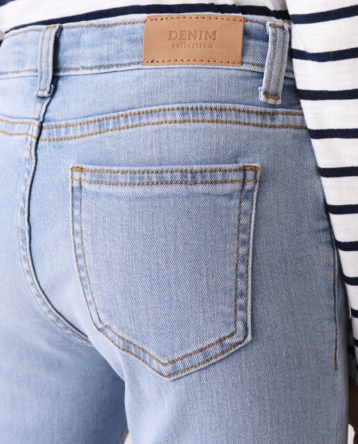 Pantalón vaquero de niña básico flare · Kids El Corte Inglés · El Corte  Inglés