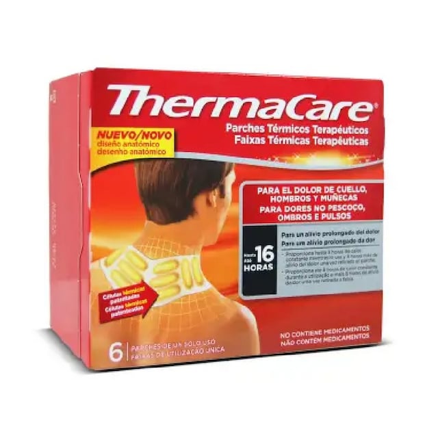 Imagem 0 de Faixas Térmicas Pescoço/Ombros/Pulsos 6Uni. Thermacare