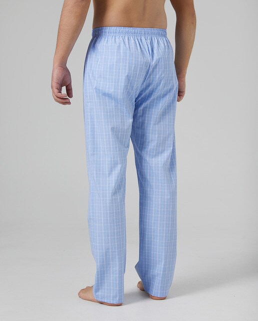 Pantalón de pijama largo de hombre de popelín de cuadros · Kiff-Kiff · El  Corte Inglés