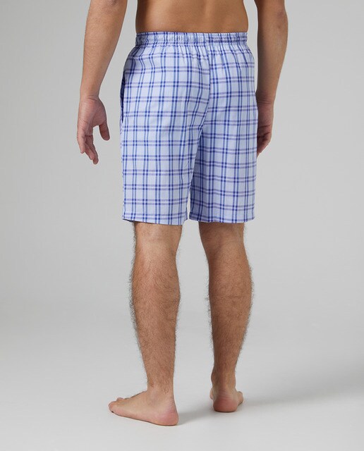 Pantalón de pijama corto de hombre de popelín de cuadros · Kiff-Kiff · El  Corte Inglés