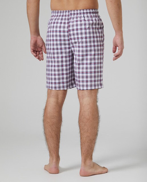 Pantalón de pijama corto de hombre de popelín de cuadros · Kiff-Kiff · El  Corte Inglés