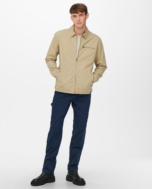 Cazadora tipo Harrington de hombre · Only \u0026 Sons · El Corte Inglés