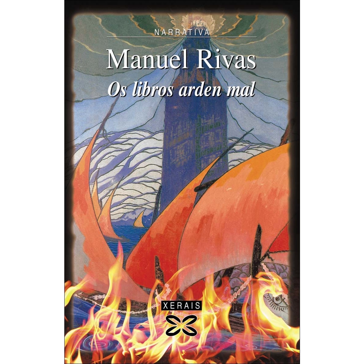 Os libros arden mal (Capa mole com abas) 1