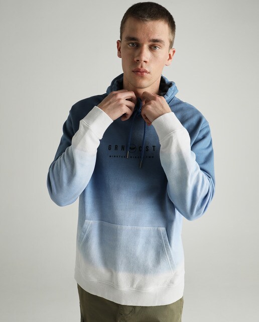Sudadera de hombre azul con capucha · Green Coast · El Corte Inglés