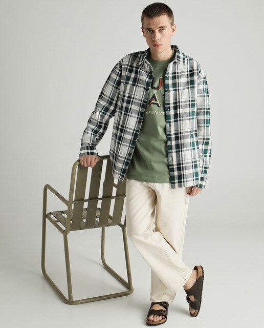 Camiseta de hombre verde de manga corta · Green Coast · El Corte Inglés
