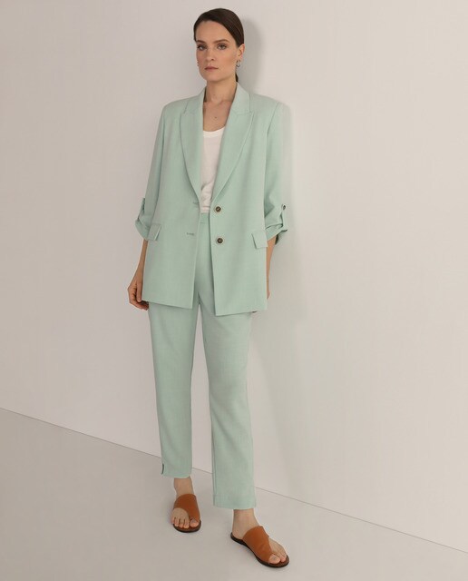 Blazer de mujer vigore con cuello solapa · Woman El Corte Inglés · El Corte  Inglés