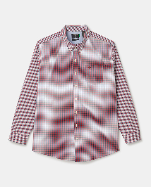 Camisa de hombre regular cuadros bicolor tallas grandes · Dockers · El  Corte Inglés