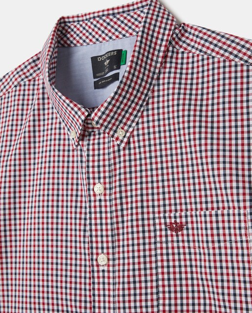 Camisa de hombre regular cuadros bicolor tallas grandes · Dockers · El  Corte Inglés