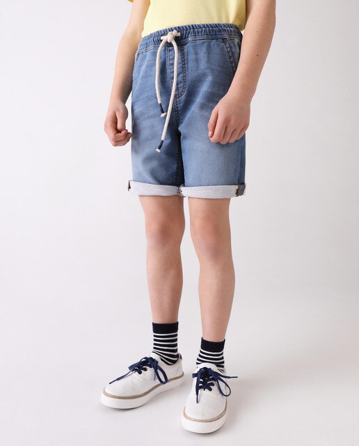 Bermuda vaquera felpa de niño · Kids El Corte Inglés · El Corte Inglés