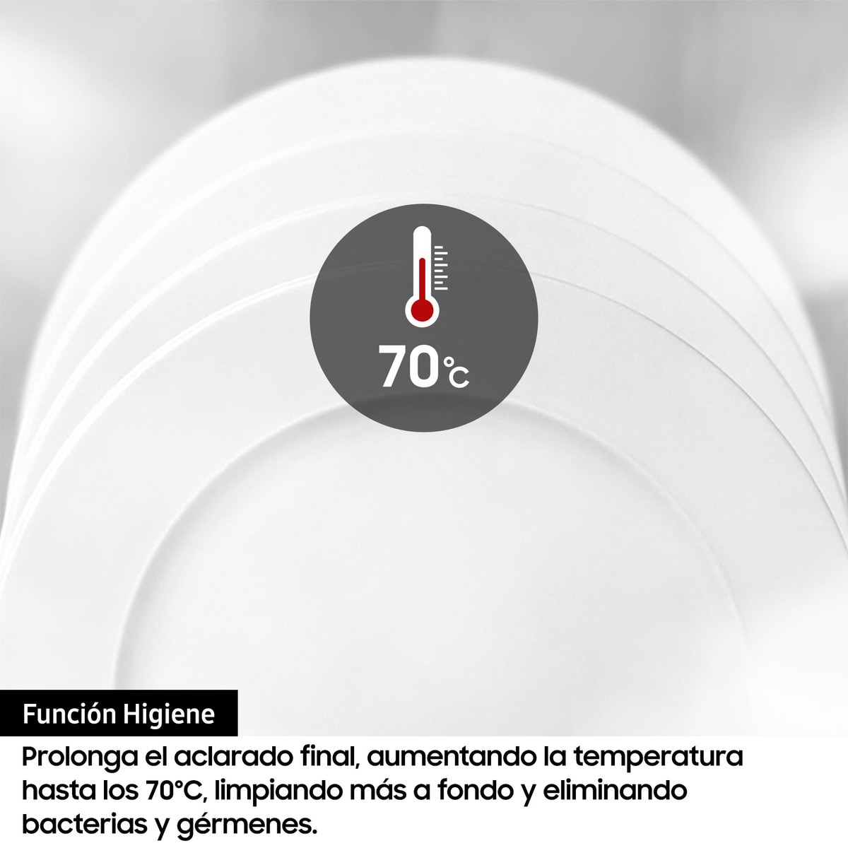 Lavavajillas Samsung 14 servicios, Bandeja Cubiertos, 60 cm Serie 6 - DW60M6050FS/EC Acero Inox-5