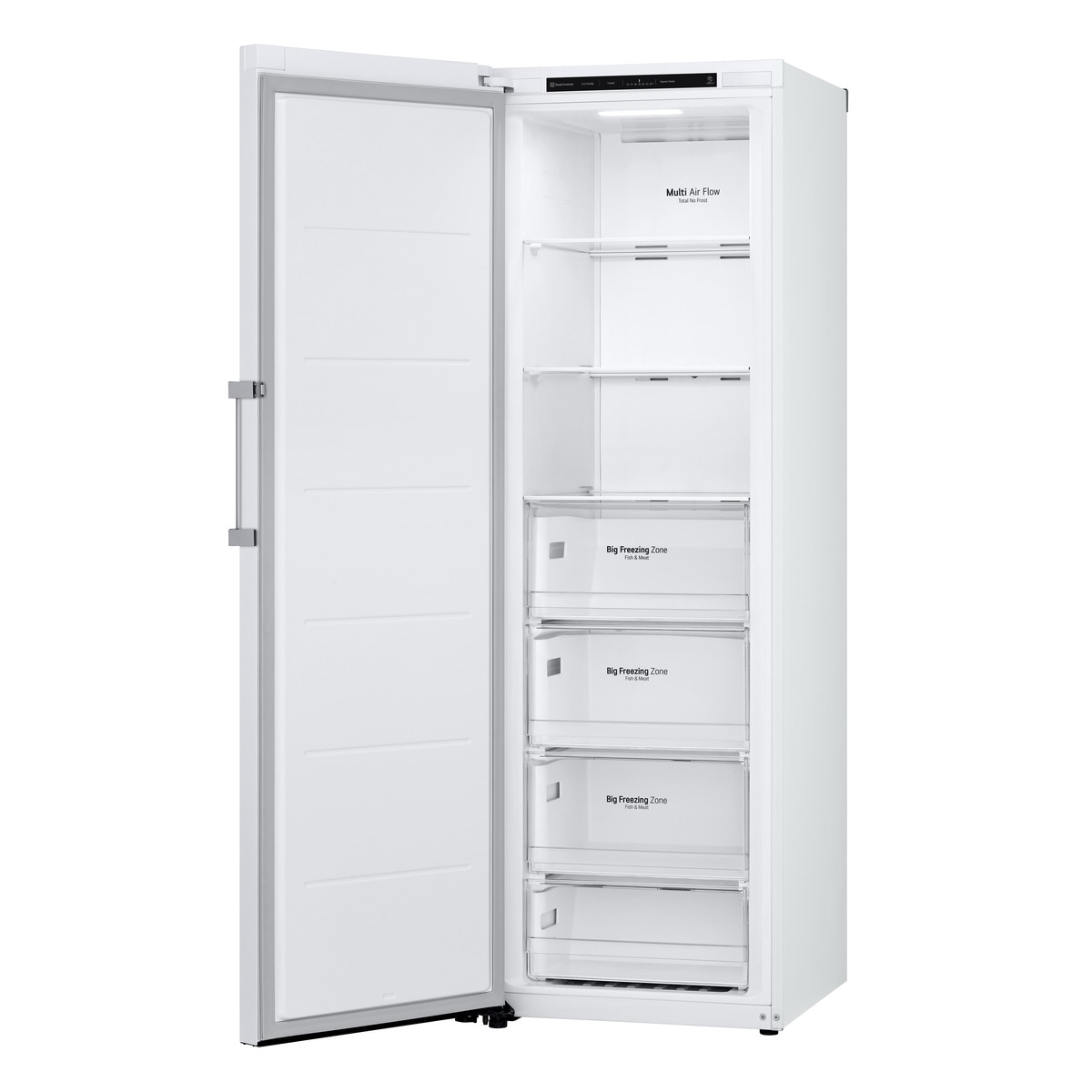 Congelador vertical LG No Frost 186 cm, 324 l, blanco- GFT41SWGSZ Blanco-6