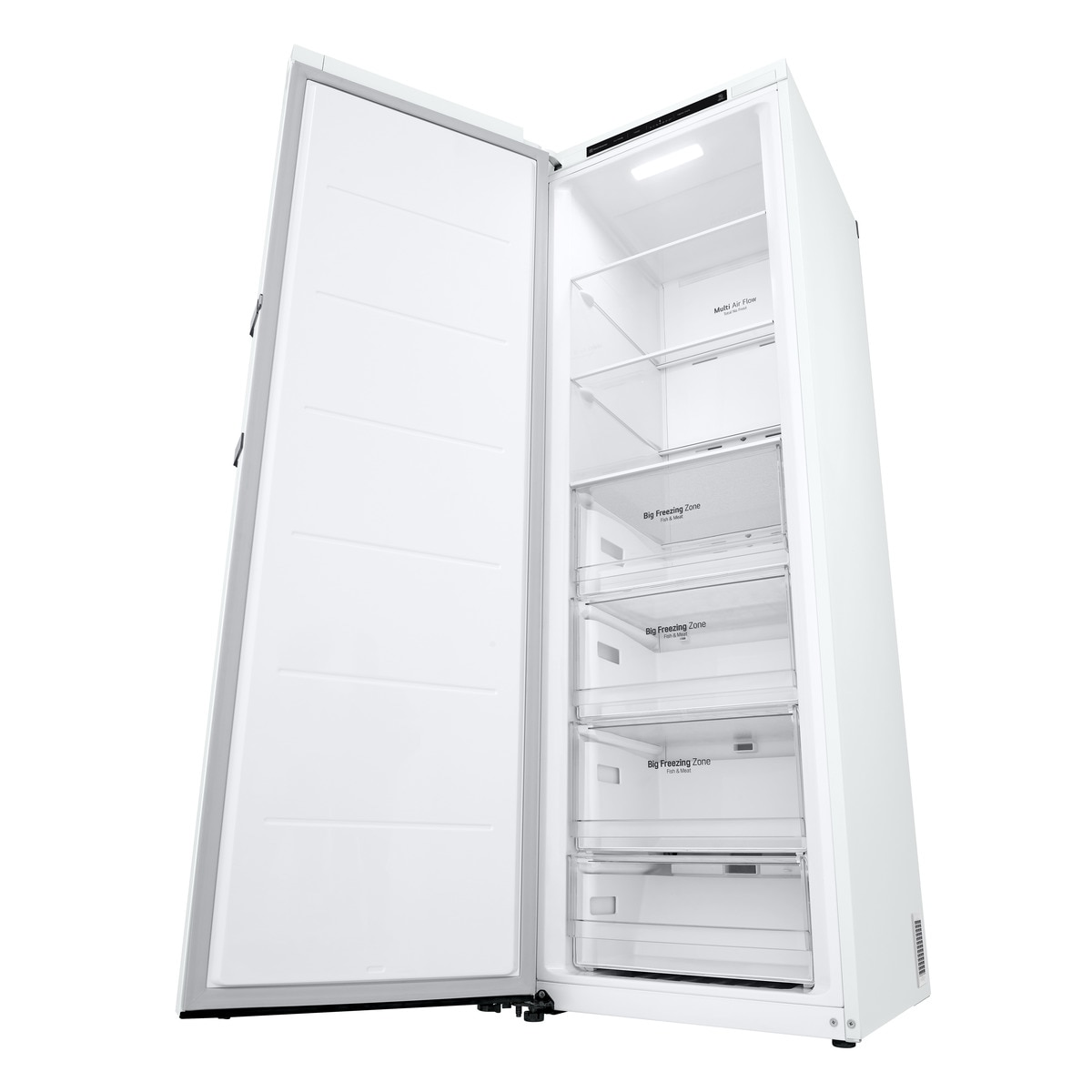 Congelador vertical LG No Frost 186 cm, 324 l, blanco- GFT41SWGSZ Blanco-11
