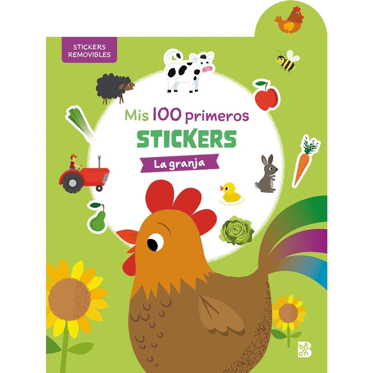 100 PRIMEROS STICKERS-LA GRANJA (Capa mole) 1