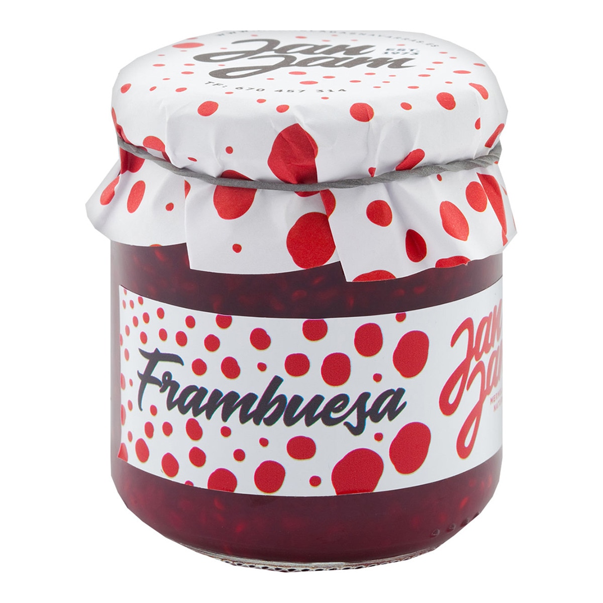 Imagen 0 de Mermelada extra de frambuesa Jan Jam