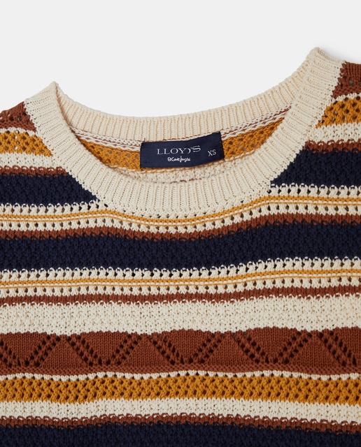 Jersey de punto calado de manga corta · Lloyd's · El Corte Inglés