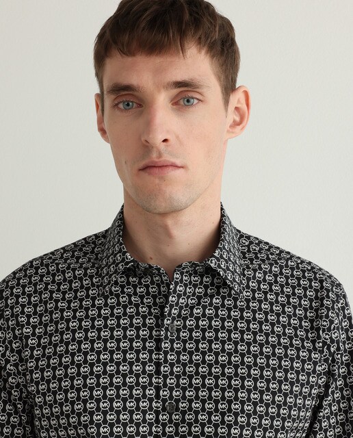 Camisa de hombre con prints logos · Michael Kors · El Corte Inglés