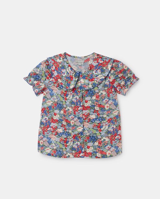 Blusa estampado Liberty de niña manga corta · Coconut El Corte Inglés · El  Corte Inglés