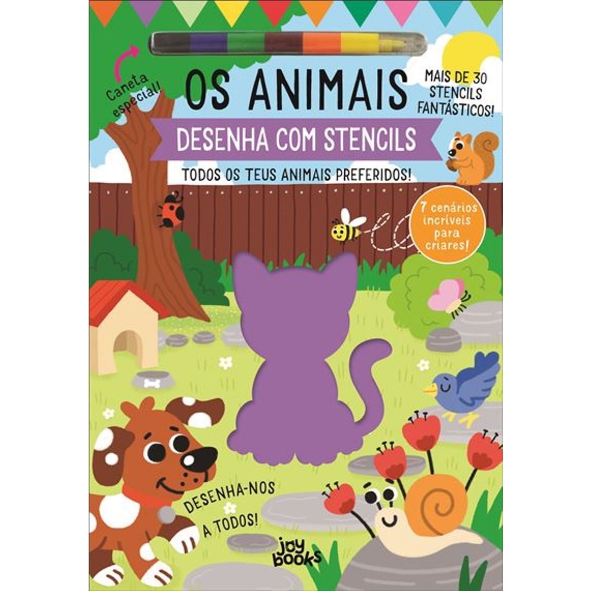 DESENHA COM STENCILS: OS ANIMAIS 1