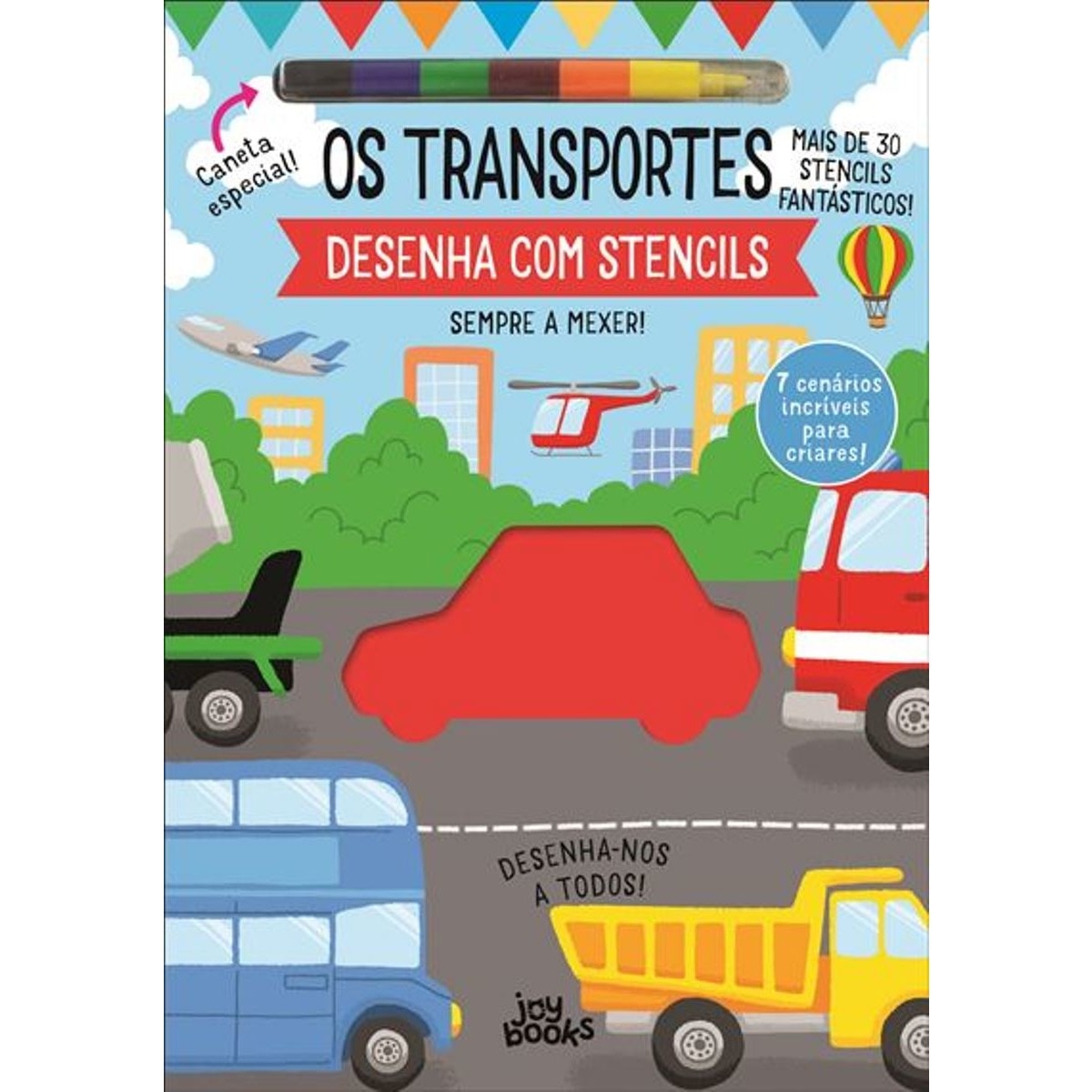 Imagem 0 de DESENHA COM STENCILS: OS TRANSPORTES