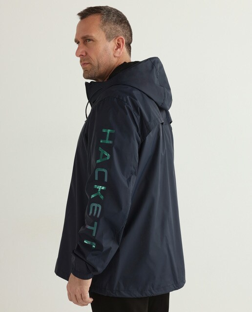Cortavientos de hombre nylon azul marino tallas grandes · Hackett · El Corte  Inglés
