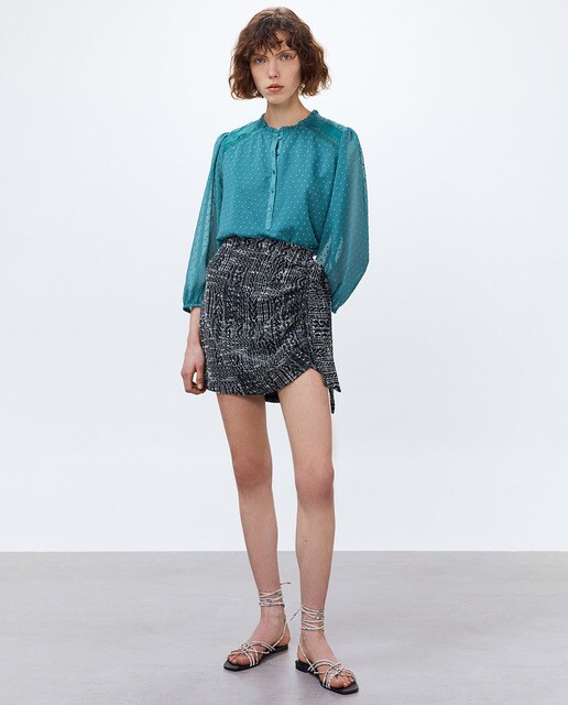 Blusa plumeti encaje · Sfera · El Corte Inglés