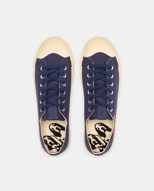 Zapatillas de lona de hombre en color azul con cierre de cordones · Jo \u0026  Mr. Joe · El Corte Inglés
